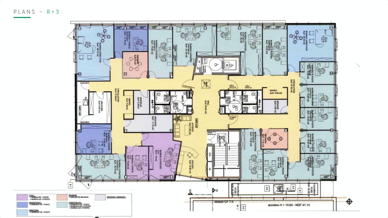 Bureau Montpellier 1960m² Location bureau Montpellier Hérault OLBUR2424744 19